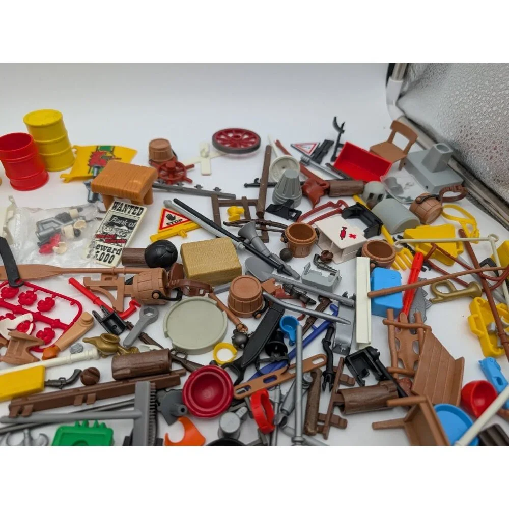 Playmobil Small‎ Pieces Accessories Figures Motorcycle Weapons